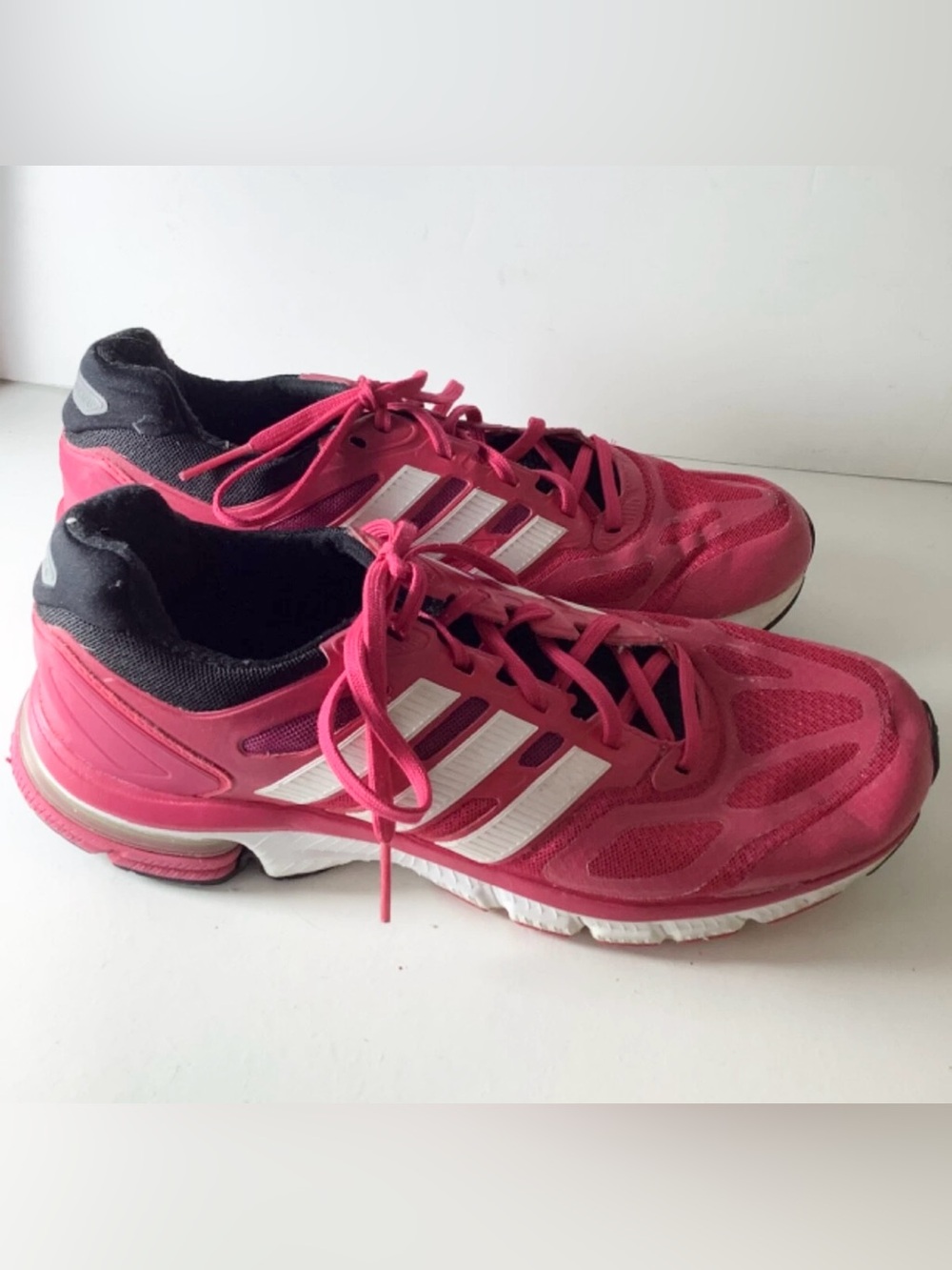 Adidas New Women's Supernova Sequence 6 Running Shoe Bahia Pink/White Size 9.5